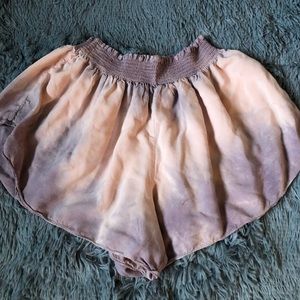 Tie-Dye Flowy Shorts
